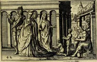 An illustration from Iani Iacobi Boissardi Vesvntini emblematum liber. Ipsa emblemata ab auctore delineata: a Theodoro de Bry sculpta & nunc recens in lucem edita (1593)