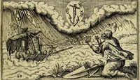 Picture 48 of 51 from Iani Iacobi Boissardi Vesvntini emblematum liber. Ipsa emblemata ab auctore delineata: a Theodoro de Bry sculpta & nunc recens in lucem edita (1593), leaf 120