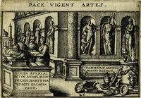 Picture 27 of 51 from Iani Iacobi Boissardi Vesvntini emblematum liber. Ipsa emblemata ab auctore delineata: a Theodoro de Bry sculpta & nunc recens in lucem edita (1593), leaf 74
