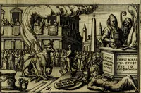 An illustration from Iani Iacobi Boissardi Vesvntini emblematum liber. Ipsa emblemata ab auctore delineata: a Theodoro de Bry sculpta & nunc recens in lucem edita (1593)