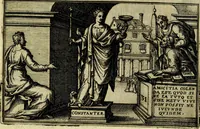 An illustration from Iani Iacobi Boissardi Vesvntini emblematum liber. Ipsa emblemata ab auctore delineata: a Theodoro de Bry sculpta & nunc recens in lucem edita (1593)