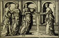 Picture 34 of 51 from Iani Iacobi Boissardi Vesvntini emblematum liber. Ipsa emblemata ab auctore delineata: a Theodoro de Bry sculpta & nunc recens in lucem edita (1593), leaf 88