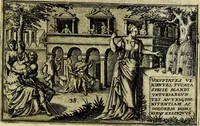 An illustration from Iani Iacobi Boissardi Vesvntini emblematum liber. Ipsa emblemata ab auctore delineata: a Theodoro de Bry sculpta & nunc recens in lucem edita (1593)