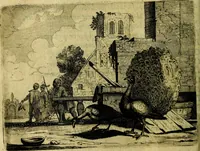 An illustration from Ian vander Veens zinne-beelden, oft Adams appel. Verciert met seer aerdige const-plaeten mesgagers syne oude ende nieuwe ongemeene bruydt-lofs ende zege-zangen... (1642)