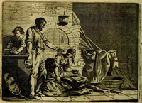 Picture 39 of 87 from Ian vander Veens zinne-beelden, oft Adams appel. Verciert met seer aerdige const-plaeten mesgagers syne oude ende nieuwe ongemeene bruydt-lofs ende zege-zangen... (1642), leaf 179