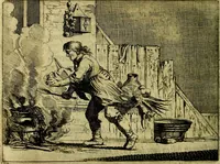 An illustration from Ian vander Veens zinne-beelden, oft Adams appel. Verciert met seer aerdige const-plaeten mesgagers syne oude ende nieuwe ongemeene bruydt-lofs ende zege-zangen... (1642)