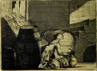 An illustration from Ian vander Veens zinne-beelden, oft Adams appel. Verciert met seer aerdige const-plaeten mesgagers syne oude ende nieuwe ongemeene bruydt-lofs ende zege-zangen... (1642)