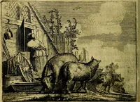 An illustration from Ian vander Veens zinne-beelden, oft Adams appel. Verciert met seer aerdige const-plaeten mesgagers syne oude ende nieuwe ongemeene bruydt-lofs ende zege-zangen... (1642)