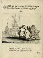 An illustration from Ian vander Veens Zinne-beelden, oft Adams appel : verciert met seer aerdige const-plaeten ; mitsgaders syne oude ende nieuwe ongemeene bruydt-lofs ende zege-zangen (1642)