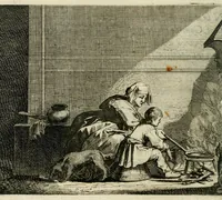 Picture 27 of 52 from Ian vander Veens Zinne-beelden, oft Adams appel : verciert met seer aerdige const-plaeten ; mitsgaders syne oude ende nieuwe ongemeene bruydt-lofs ende zege-zangen (1642), leaf 138