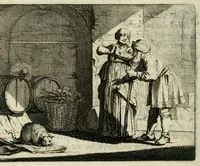 Picture 29 of 52 from Ian vander Veens Zinne-beelden, oft Adams appel : verciert met seer aerdige const-plaeten ; mitsgaders syne oude ende nieuwe ongemeene bruydt-lofs ende zege-zangen (1642), leaf 150