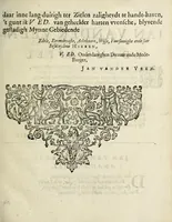 Picture 3 of 52 from Ian vander Veens Zinne-beelden, oft Adams appel : verciert met seer aerdige const-plaeten ; mitsgaders syne oude ende nieuwe ongemeene bruydt-lofs ende zege-zangen (1642), leaf 21