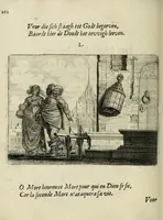 Picture 52 of 52 from Ian vander Veens Zinne-beelden, oft Adams appel : verciert met seer aerdige const-plaeten ; mitsgaders syne oude ende nieuwe ongemeene bruydt-lofs ende zege-zangen (1642), leaf 296