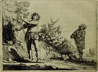 An illustration from Ian van der Veens Zinne-beelden oft Adams appel (1642)