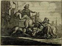 An illustration from Ian van der Veens Zinne-beelden oft Adams appel (1642)