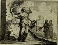 An illustration from Ian van der Veens Zinne-beelden oft Adams appel (1642)