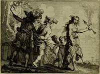 An illustration from Ian van der Veens Zinne-beelden oft Adams appel (1642)