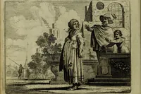 An illustration from Ian van der Veens Zinne-beelden oft Adams appel (1642)