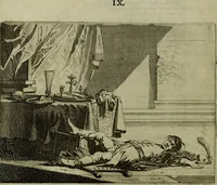 An illustration from Ian van der Veens Zinne-beelden oft Adams appel (1642)