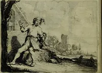 An illustration from Ian van der Veens Zinne-beelden oft Adams appel (1642)