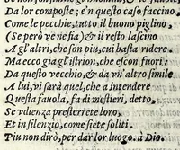 An illustration from I Bernardi : comedia (1564)