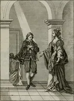 An illustration from Ichnographia emblematica triplicis ad Deum Tri-unum mysticae viae, purgativae, illuminativae, unitivae : splendoribus sanctorum, virtutibus eorum, divinisque charismatibus illustrata, in quinque partes divisa ... (1779)