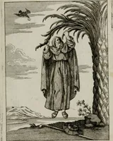 Picture 26 of 108 from Ichnographia emblematica triplicis ad Deum Tri-unum mysticae viae, purgativae, illuminativae, unitivae : splendoribus sanctorum, virtutibus eorum, divinisque charismatibus illustrata, in quinque partes divisa ... (1779), leaf 64