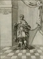 Picture 40 of 108 from Ichnographia emblematica triplicis ad Deum Tri-unum mysticae viae, purgativae, illuminativae, unitivae : splendoribus sanctorum, virtutibus eorum, divinisque charismatibus illustrata, in quinque partes divisa ... (1779), leaf 92