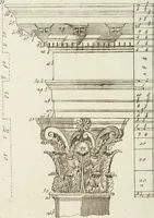 An illustration from I cinque ordini di architettura di Andrea Palladio : esposti per un' esatta istruzione di chi ama e coltiva questa bella utilissima arte (1800)