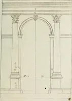 An illustration from I cinque ordini di architettura di Andrea Palladio : esposti per un' esatta istruzione di chi ama e coltiva questa bella utilissima arte (1800)