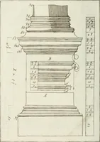 An illustration from I cinque ordini di architettura di Andrea Palladio : esposti per un' esatta istruzione di chi ama e coltiva questa bella utilissima arte (1800)