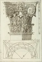 An illustration from I cinque ordini di architettura di Andrea Palladio : esposti per un' esatta istruzione di chi ama e coltiva questa bella utilissima arte (1800)