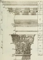 An illustration from I cinque ordini di architettura di Andrea Palladio : esposti per un' esatta istruzione di chi ama e coltiva questa bella utilissima arte (1800)