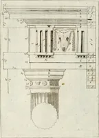 An illustration from I cinque ordini di architettura di Andrea Palladio : esposti per un' esatta istruzione di chi ama e coltiva questa bella utilissima arte (1800)