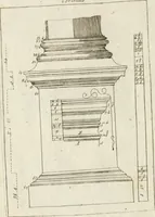 An illustration from I cinque ordini di architettura di Andrea Palladio : esposti per un' esatta istruzione di chi ama e coltiva questa bella utilissima arte (1800)