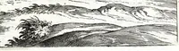 An illustration from I commentari di C. Givlio Cesare : con le figvre in rame de gli alloggiamenti, de' fatti d'arme, delle circonuallationi delle città, & di molte altre cose notabili descritte in essi (1598)