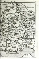 Picture 1 of 34 from I commentari di C. Givlio Cesare : con le figvre in rame de gli alloggiamenti, de' fatti d'arme, delle circonuallationi delle città, & di molte altre cose notabili descritte in essi (1598), leaf 47