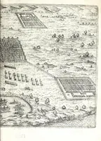 Picture 33 of 34 from I commentari di C. Givlio Cesare : con le figvre in rame de gli alloggiamenti, de' fatti d'arme, delle circonuallationi delle città, & di molte altre cose notabili descritte in essi (1598), leaf 561