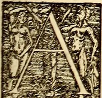 An illustration from Icones animalium quadrupedum uiuiparorum et ouiparorum : quae in Historiae animalium Conradi Gesneri libro I. et II. describuntur, cum nomenclaturis singulorum latinis, graecis, italicis, gallicis, et germanicis plerunque, et aliarum quoque linguarum, certis ordinibus digestae (1560)