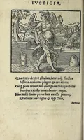 An illustration from Icones catecheseos et virtvtvm ac uitiorum illustratae numeris Iohannis Hofferi cobergensis : item. Historia passionis domini nostri Iesu Christi effigiata (1558)