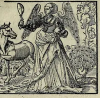 Picture 23 of 45 from Icones catecheseos et virtvtvm ac uitiorum illustratae numeris Iohannis Hofferi cobergensis : item. Historia passionis domini nostri Iesu Christi effigiata (1558), leaf 67