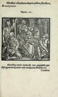 Picture 29 of 45 from Icones catecheseos et virtvtvm ac uitiorum illustratae numeris Iohannis Hofferi cobergensis : item. Historia passionis domini nostri Iesu Christi effigiata (1558), leaf 83