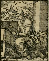 An illustration from Icones historicae Novi Testamenti, carminibus latinis et gallicis illustratae, in quibus exponitur historia in singulis exhibita figuris = Figures historiques du Nouveau Testament, accompagnées de quadrains en latin et en françois, qui exposent l'histoire representée en chaque figure (1681)