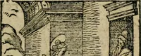 An illustration from Icones historicae Novi Testamenti, carminibus latinis et gallicis illustratae, in quibus exponitur historia in singulis exhibita figuris = Figures historiques du Nouveau Testament, accompagnées de quadrains en latin et en françois, qui exposent l'histoire representée en chaque figure (1681)