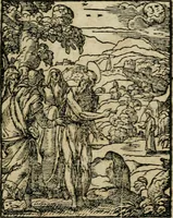 An illustration from Icones historicae Novi Testamenti, carminibus latinis et gallicis illustratae, in quibus exponitur historia in singulis exhibita figuris = Figures historiques du Nouveau Testament, accompagnées de quadrains en latin et en françois, qui exposent l'histoire representée en chaque figure (1681)