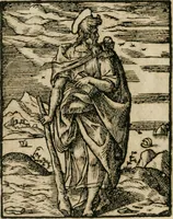 An illustration from Icones historicae Novi Testamenti, carminibus latinis et gallicis illustratae, in quibus exponitur historia in singulis exhibita figuris = Figures historiques du Nouveau Testament, accompagnées de quadrains en latin et en françois, qui exposent l'histoire representée en chaque figure (1681)