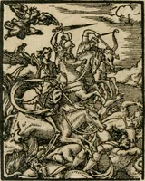 Picture 72 of 95 from Icones historicae Novi Testamenti, carminibus latinis et gallicis illustratae, in quibus exponitur historia in singulis exhibita figuris = Figures historiques du Nouveau Testament, accompagnées de quadrains en latin et en françois, qui exposent l'histoire representée en chaque figure (1681), leaf 85