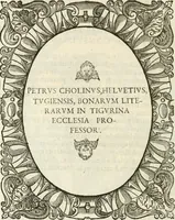 Picture 51 of 138 from Icones, id est, Verae imagines virorvm doctrina simvl et pietate illvstrivm, qvorvm praecipuè ministerio partim bonarum literarum studia sunt restituta, partim vera religio in variis orbis christiani regionibus, nostra patrúmque memoria fuit instaurata: additis eorundem vitae & operae descriptionibus, quibus adiectae sunt nonnullae picturae quas emblemata vocant (1580), leaf 139