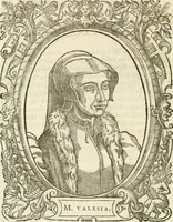 An illustration from Icones, id est, Verae imagines virorvm doctrina simvl et pietate illvstrivm, qvorvm praecipuè ministerio partim bonarum literarum studia sunt restituta, partim vera religio in variis orbis christiani regionibus, nostra patrúmque memoria fuit instaurata: additis eorundem vitae & operae descriptionibus, quibus adiectae sunt nonnullae picturae quas emblemata vocant (1580)
