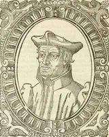 Picture 61 of 138 from Icones, id est, Verae imagines virorvm doctrina simvl et pietate illvstrivm, qvorvm praecipuè ministerio partim bonarum literarum studia sunt restituta, partim vera religio in variis orbis christiani regionibus, nostra patrúmque memoria fuit instaurata: additis eorundem vitae & operae descriptionibus, quibus adiectae sunt nonnullae picturae quas emblemata vocant (1580), leaf 167